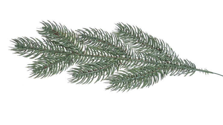 Umělá smrková větvička dl. 32cm Umělá smrková větvička dl. 32cm