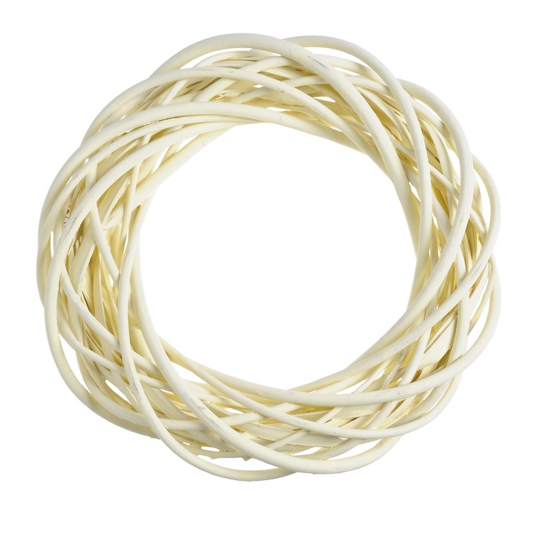 Věnec z barveného proutí Ø 25 cm_YL