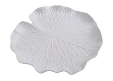 Dekorace tác na aranžování ve tvaru listu 31cm  x 31cm