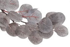 Umělá girlanda eukalyptus populus - lístek 5,5 cm, dl. 194cm