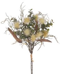 Svazek 4 eukalyptů a bodláků s doplňky dl. 52cm