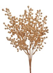 Vánoční dekorace svazek barvených umělých rostlin dl. 36cm