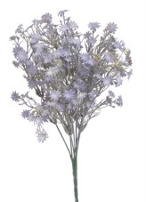 Keřík kvetoucí umělé zeleně dl. 38cm