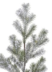 Umělá posněžená smrková větvička - zápich dl. 78cm