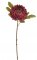 Umělá chryzantéma s listy, květ Ø 11cm, dl. 52cm