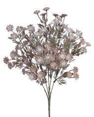 Keřík umělé kvetoucí zeleně 33cmH