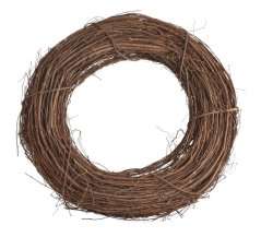 Proutěný věnec ze dvou druhů proutí Ø 40cm