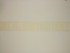 Jednobarevná tkaná stuha s monofilem a vlascem 1,5cm/25m