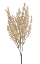 umělá rostlina  keřík ,kvetoucí zeleně dl. 35cm 5 výhonů - zápich