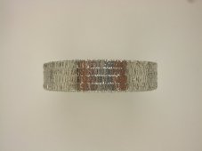 Plátnová stuha s metaloplastem 1,4cm/10m
