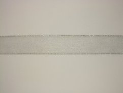 Plátnová stuha s metaloplastem, monofilem 2,5cm/25m