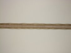 Plátnová stuha se vzorem a monofilem 1,5cm/10m