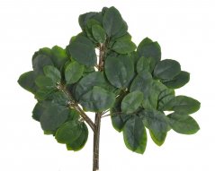 Umělá rostlina - svazek 12 olistěných větví, listy 15 cm , zápich 68 cm - 12ks