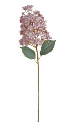 Umělá latnatá hortenzie hlava 25cm, dl.88 cm