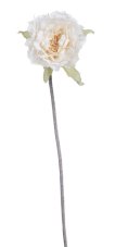 Krajková růže na stonku střední, Ø 10 cm, dl. 40 cm, barva 01
