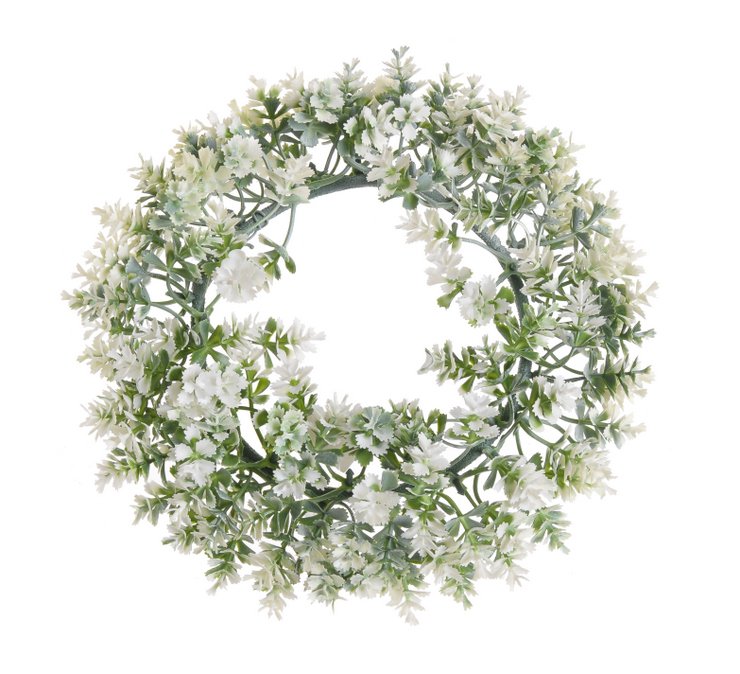 Věneček z umělých kvítků Ø 20 cm Q36-0174_01