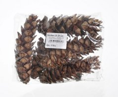 Přírodní dekorace šišky Strobus 15-20cm - 5ks