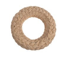 Pletený věnec z přírodního materiálu Ø 30 cm