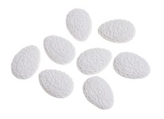 Velikonoční dekorace vajíčko s ornamenty 3 cm - na přílepce 8ks