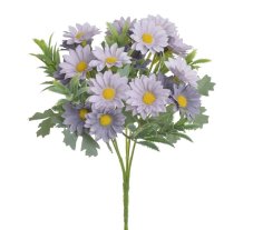 Umělá kopretina kytice s 20 kvítky Ø 3cm/dl.27cm