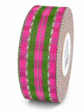 Kostková stuha s metaloplastem a drátem 40 mm × 25 m