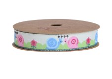 Tkaná stuha se vzorem 1,5cm/5m