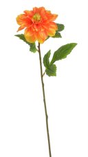 Umělá květina kvetoucí dahlie, květ Ø 12cm, dl.56cm