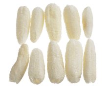Přírodní dekorace luffa small  8 - 10cm - 10ks