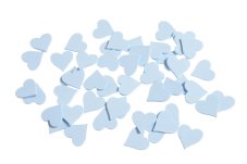 Dřevěná dekorace ve tvaru srdce 2,5cm -  50ks