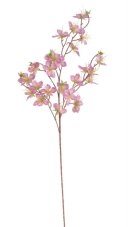 Umělá kvetoucí převislá větvička s listy dl. 97cm