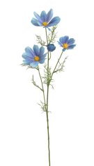 Kosmos 3 květy a poupě, 72 cm