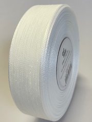 Plátnová polyesterová stuha přírodního vzhledu 2,5cm/dl. 25m