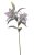 Umělá kvetoucí lilie 2 květy, květ Ø 14cm dl. 61cm