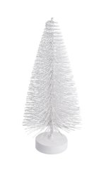 Vánoční dekorace vánoční stromek z drátku na podstavci  8,5cmL x 20cmH _WH