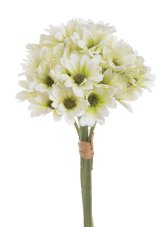 Kytice umělých margaretek, květ Ø 6 cm, dl.30 cm