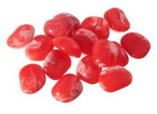 Dekorativní plastové kamínky 3,5cm, 140g