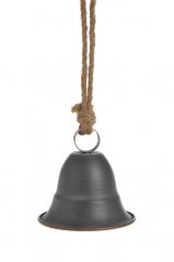 Závěsný kovový zvonek 12cm
