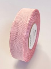 Plátnová jednobarevná stuha 2,5cm/25m