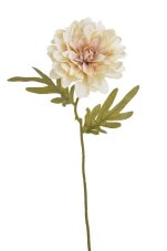 Umělý květ dahlie na stonku, květ  Ø11cm/dl.38cm
