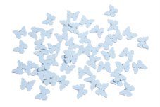 Dřevěný výsek ve tvaru motýlka 2,5cm - 50ks
