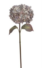 Umělá hortenzie, hlavička Ø 18cm. celkem dl.68cm