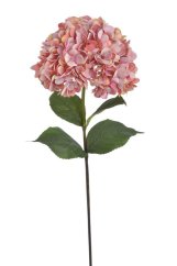 Umělá hortenzie, hlavička Ø 22cm. celkem dl.76cm