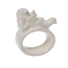 Dekorace figurka anděl - držák na ubrousky 8cm