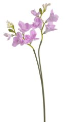 Umělá kvetoucí frezie z pěnového plastu dl. 60cm