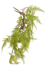 Dekorace umělé kapradí dl. 62cm - převis