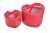Sada Flower box ve tvaru srdce 16x17,5xH12cm,12x13xH8cm - 2ks RED