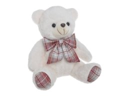 Dekorace sedící plyšový medvěd.20cmLx18cmWx20cmH