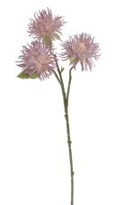 Umělý vilín ozdobný s 3 květy dl. 60cm