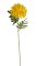 Umělá chryzantéma na stopce s listy, květ Ø16cm/celkem dl.53cm