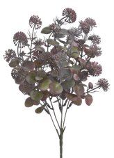 Keřík kvetoucí zeleně dl. 34cm, 5 větviček